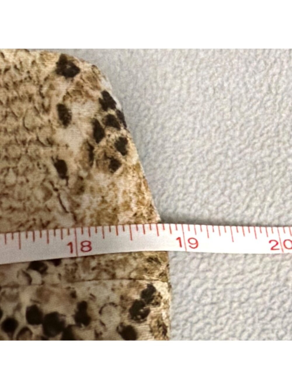 H&M Snakeskin Print Slip Dress Adjustable Straps Size M Recycled Polyester Blend - Picture 5 of 7